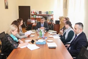 Representatives of the French-Azerbaijani University visited the Research Institute of Crop Husbandry