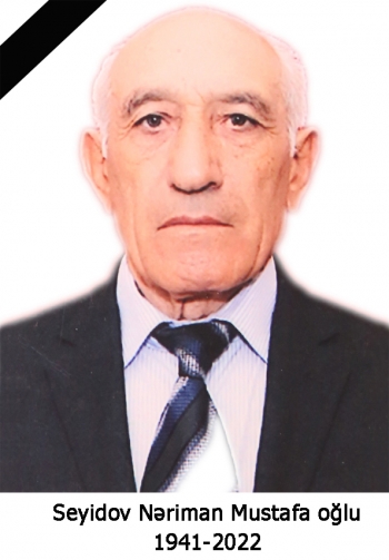 Seyidov Nəriman Mustafa oğlu