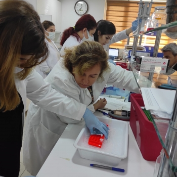 Employees of the  Research Institute of Crop Husbandry are participating in the training in Turkey