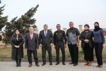 Malaysian Ambassador to Azerbaijan Dato 'Yubazlan Yusof, MARDI delegation and employees of the Agricultural Research Institute visited Lankaran region